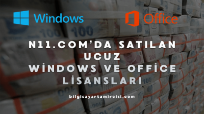 N11 Ucuz Windows ve Office Lisansı