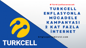 Enflasyonla Topyekun Mücadele Programına Turkcell Enflasyonla Mücadele Kampanyası ile destek oluyor. Kampanyaya katılım hakkında detaylı bilgi.
